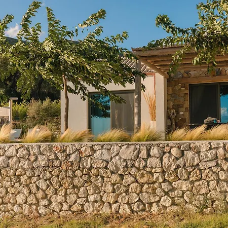 빌라 Spathes Kefalonia, Romantic Private Escape With Infinity Pool & Sea Views Ratzaklíon