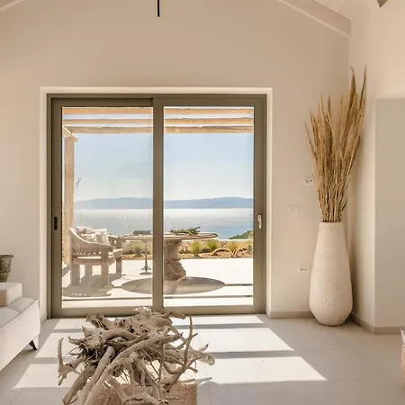Spathes Kefalonia, Romantic Private Escape With Infinity Pool & Sea Views Villa